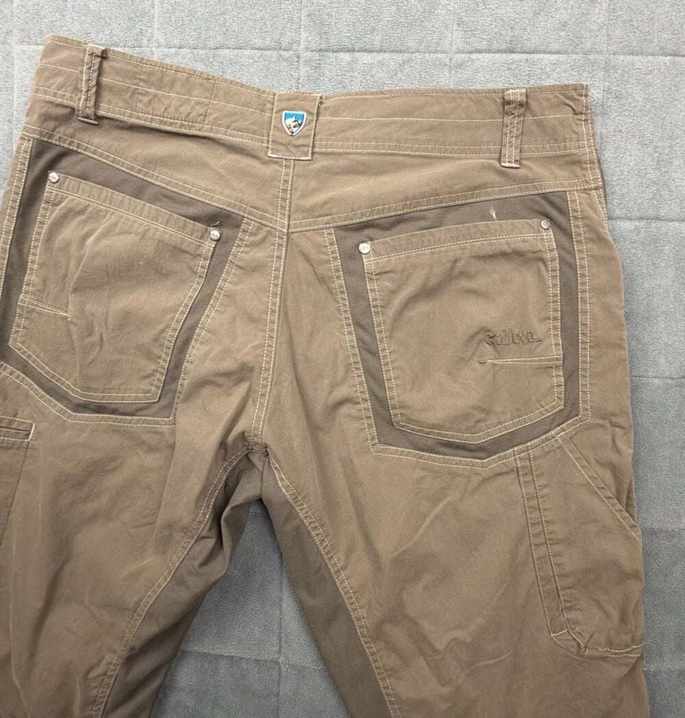 Kuhl Radikl Men's Hiking Pants Khaki 34x32 - Picture 7 of 8
